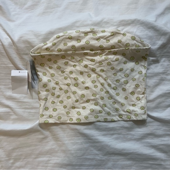 Spring Floral Tube Top - Picture 2 of 2